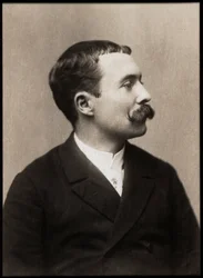 Retrato de Oscar Metenier (1859-1913), dramaturgo e romancista francês.